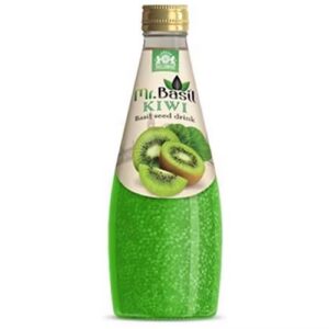 Mr Basil Kiwi Basil Seed Drink (12 x 290ml)