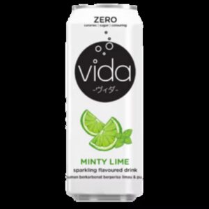 Vida Zero Minty Lime Sparkling Flavoured Drink (24 x 325ml)