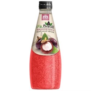 Mr Basil Mangosteen Basil Seed Drink (12 x 290ml)
