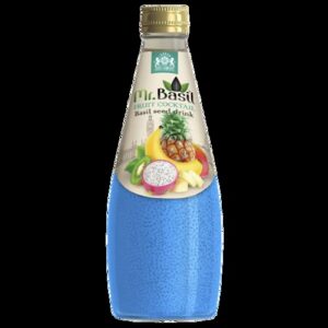 Mr Basil Fruit Cocktail Basil Seed Drink (12 x 290ml)