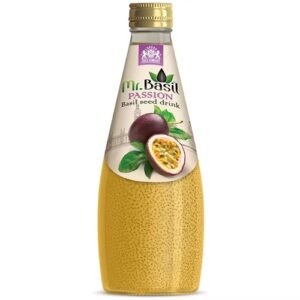 Mr Basil Passionfruit Basil Seed Drink (12 x 290ml)
