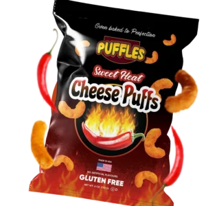 Sweet Heat Cheese Puffs