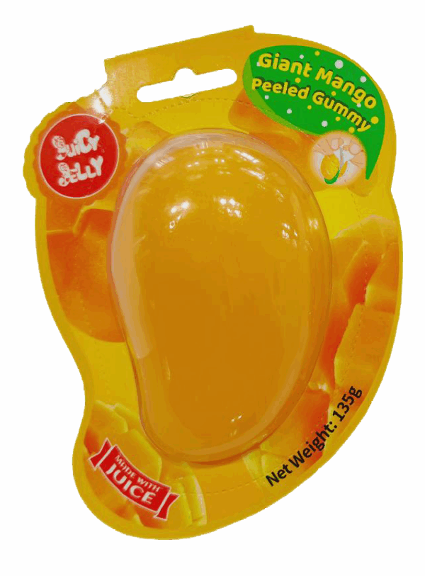 Juicy Jelly Giant  Mango Peeled  Gummy