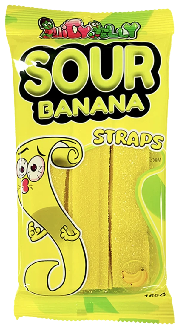 Juicy Jelly Sour Banana Straps