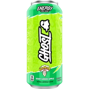 AUS Ghost Energy Zero Sour Green Apple 12x500ml