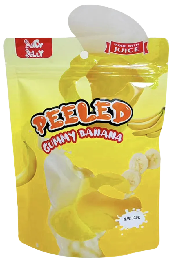 Juicy Jelly Banana Peeled Gummy